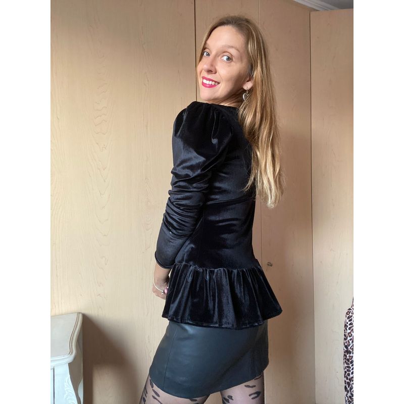 ME MATO TIENDA - Tapado negro Mujer Tienda Me Mató
