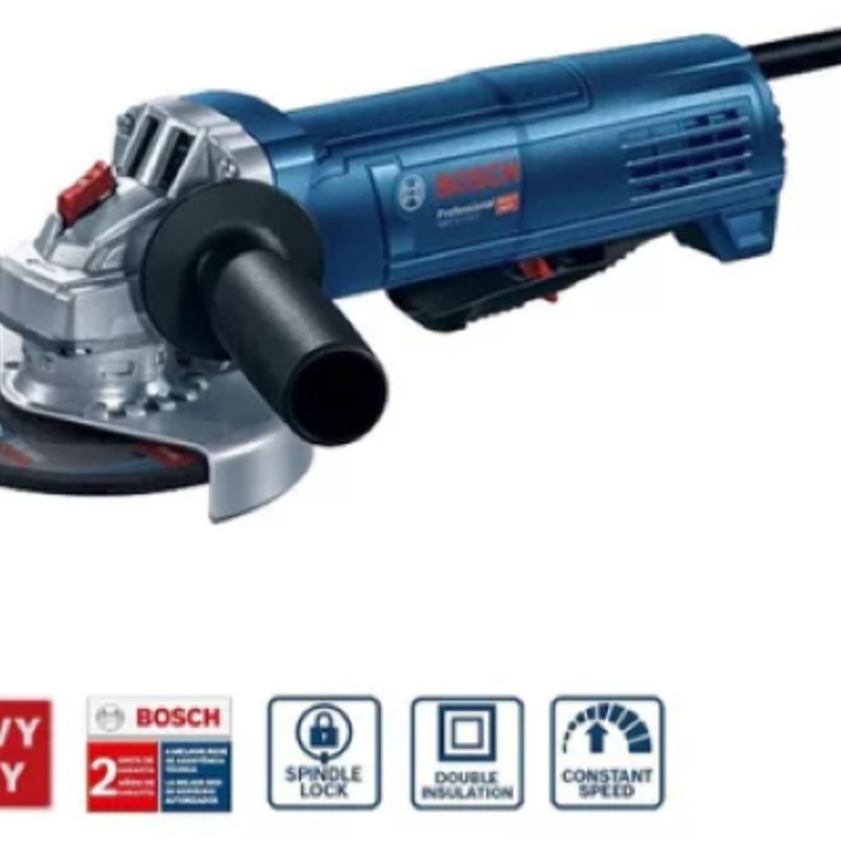 BOSCH - Esmeril Angular 5 Pulgadas Gws 9-125 P Bosch Color Azul