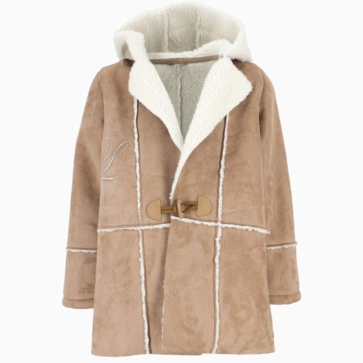 LIMONADA - Abrigo niña gamulán beige Limonada