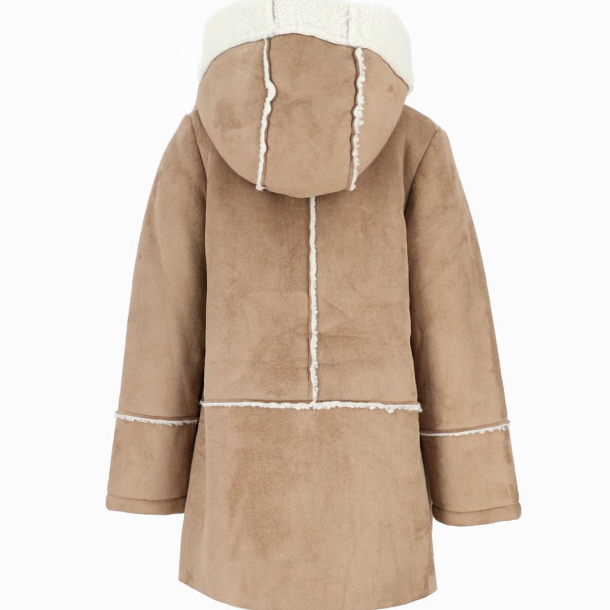 LIMONADA - Abrigo niña gamulán beige Limonada