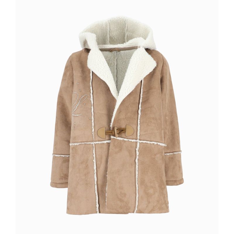 LIMONADA - Abrigo niña gamulán beige Limonada