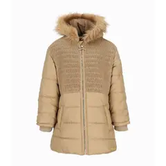 LIMONADA - Parka niña acolchada beige