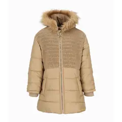 LIMONADA - Parka niña acolchada beige