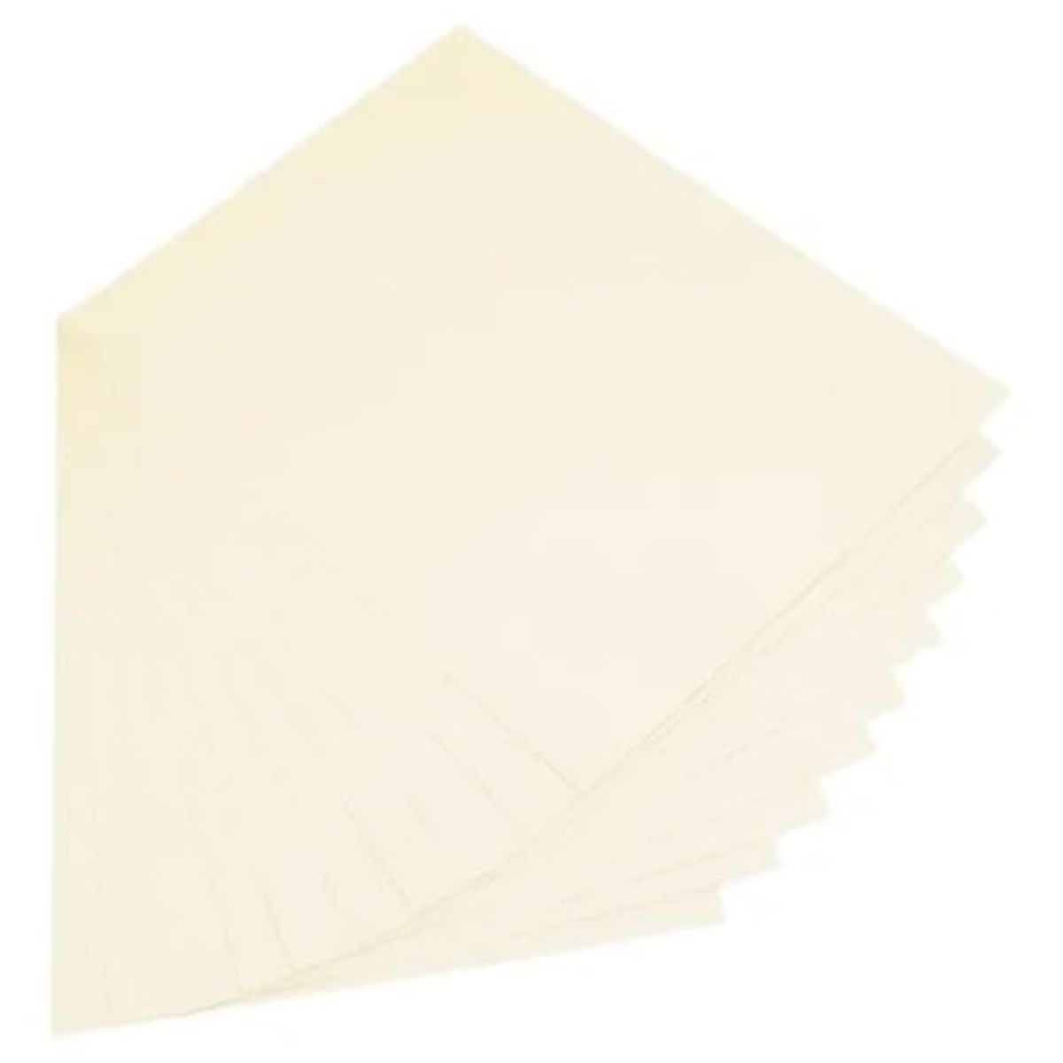 GENERICO - Papel Crema A4 80gr Lisa De 100 Hojas Manualidades