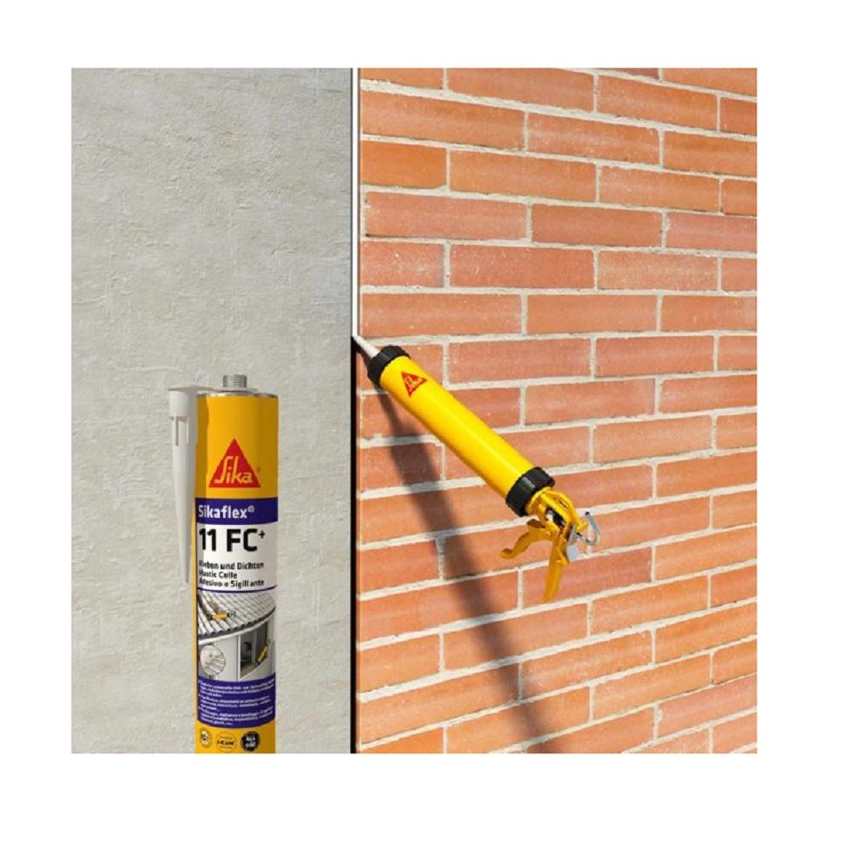 SIKA - ADHESIVO Y SELLANTE SIKAFLEX 11FC+ BLANCO 300ML.