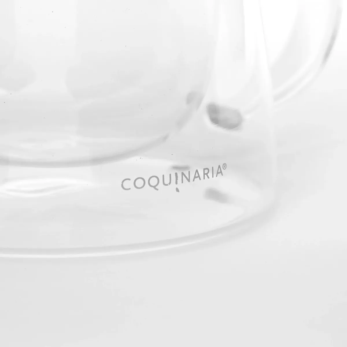 COQUINARIA - Set 2 Mugs de vidrio 250ml Coquinaria