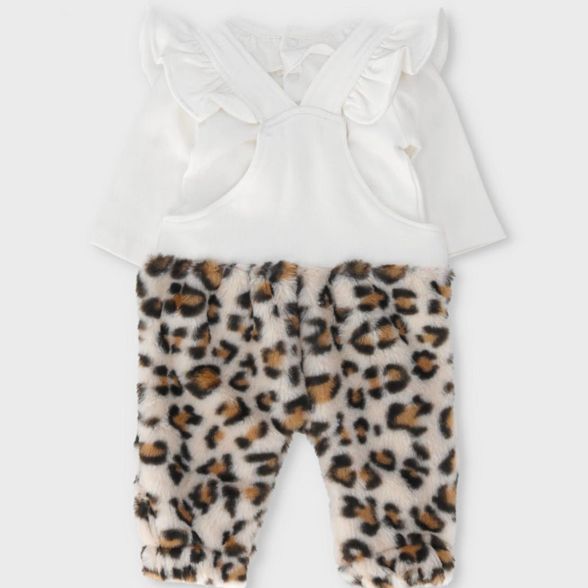 LIMONADA - Jardinera recién nacida animal print blanco Limonada