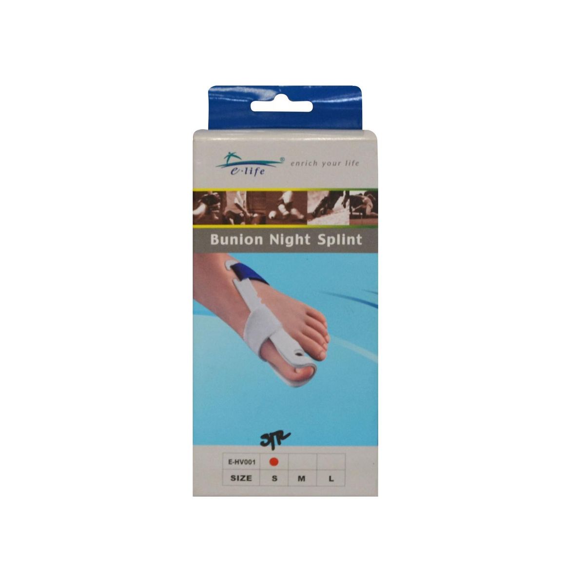 MAXCARE - E-Life Ferula Nocturna Izquierda Talla S/L Isotemp MAXCARE