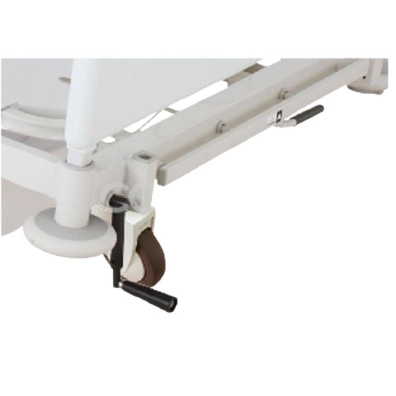 GLOMAX - Cama Manual Hidráulica de 5 Movimientos - Caretek