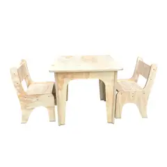 GENERICO - Juego de Mesa y Sillas Montessori Para Niños