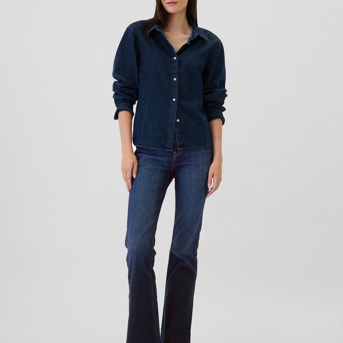 GAP - Jeans Mujer Flare Vintage Azul GAP