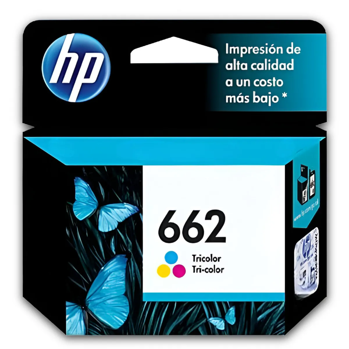 HP - Tinta HP 662 Tricolor Cartridge Original CZ104AL 2ML Color