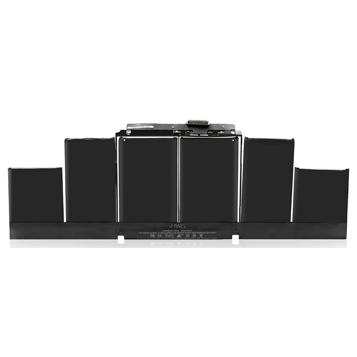 GENERICO - BATERIA COMPATIBLE  APPLE A1417 6 CEL NEGRO 020-7469-A