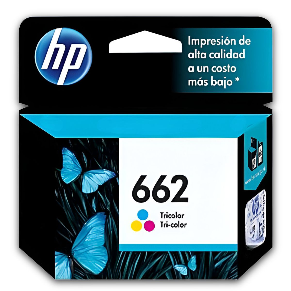 HP - Tinta HP 662 Tricolor Cartridge Original CZ104AL 2ML Color