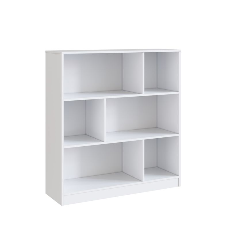 BE DESIGN - ESTANTE CON 6 ESPACIOS BLANCO EMOVELL
