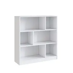 BE DESIGN - ESTANTE CON 6 ESPACIOS BLANCO EMOVELL