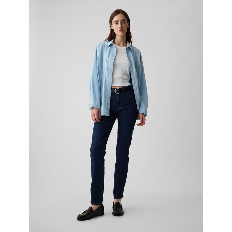 GAP - Jeans Mujer Slim Vintage Azul GAP