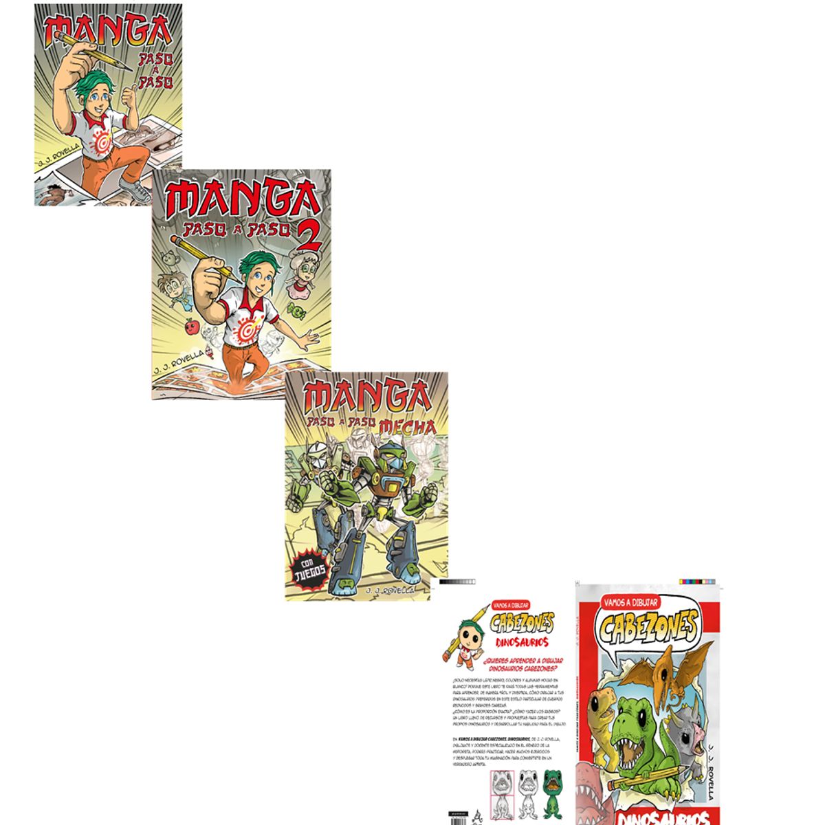PENGUIN RANDOM HOUSE - Libro Pack Libros Vamos A Dibujar Manga