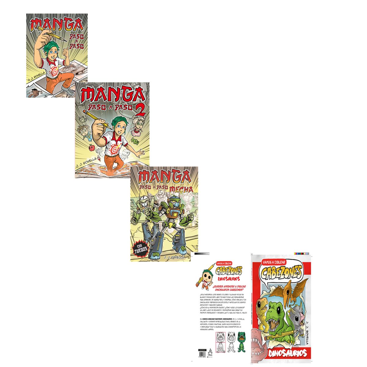 PENGUIN RANDOM HOUSE - Libro Pack Libros Vamos A Dibujar Manga