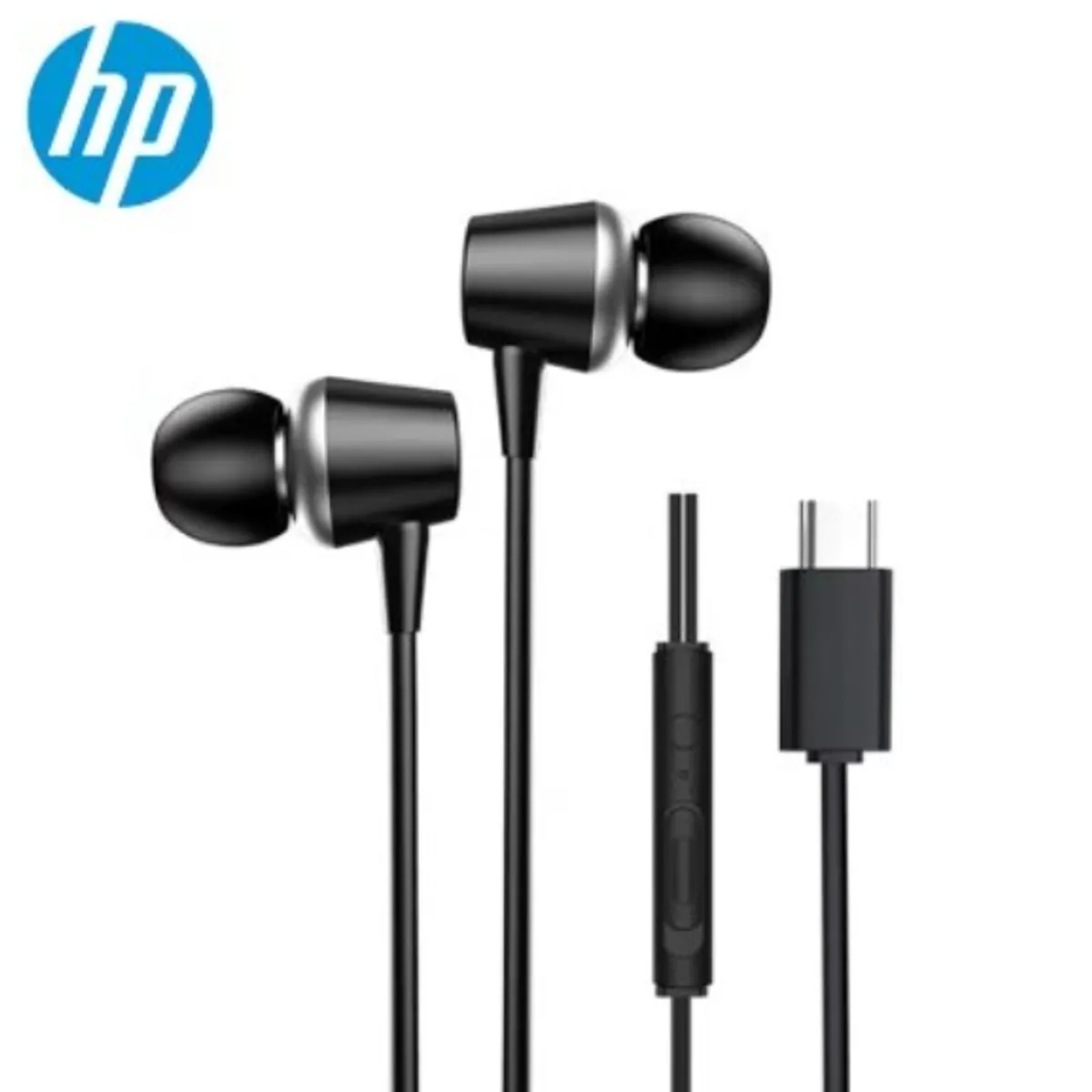 HP - Audífonos In-Ear - HP DHE-7000C - USB-C - Black
