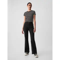 GAP - Jeans Mujer Flare 70s Negro