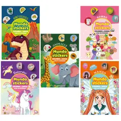 EDITORIAL GUADAL - Libro Pack 5 Libros Infantil Para Colorear