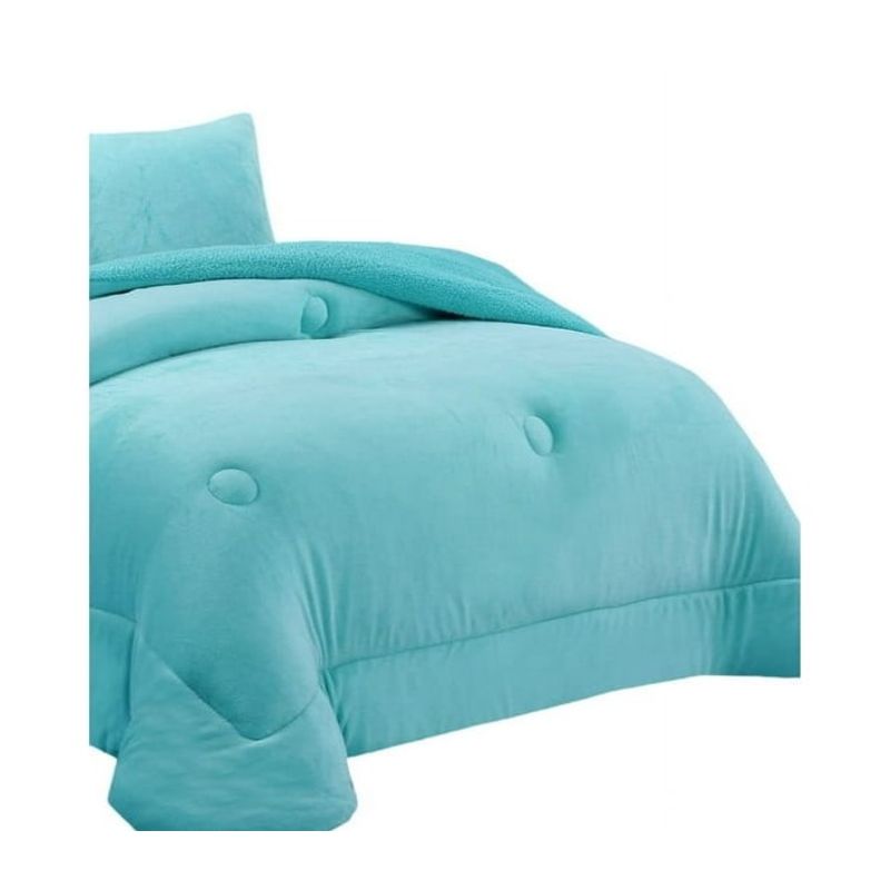 GENERICO - COBERTOR PLUSH CON CHIPORRO COLOR LISO CALIPSO TF KING