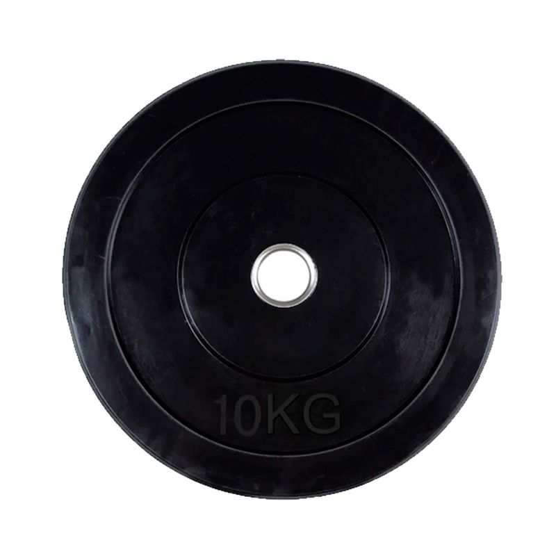 SDFIT - Disco Olimpico E-Rubber con Anillo Central 10 KG