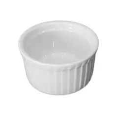 GENERICO - Pocillo Ramekin Porcelana blanca 6cm Set 12 piezas