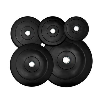 Imagen 2 del producto Disco Olimpico E-Rubber con Anillo Central 15 KG