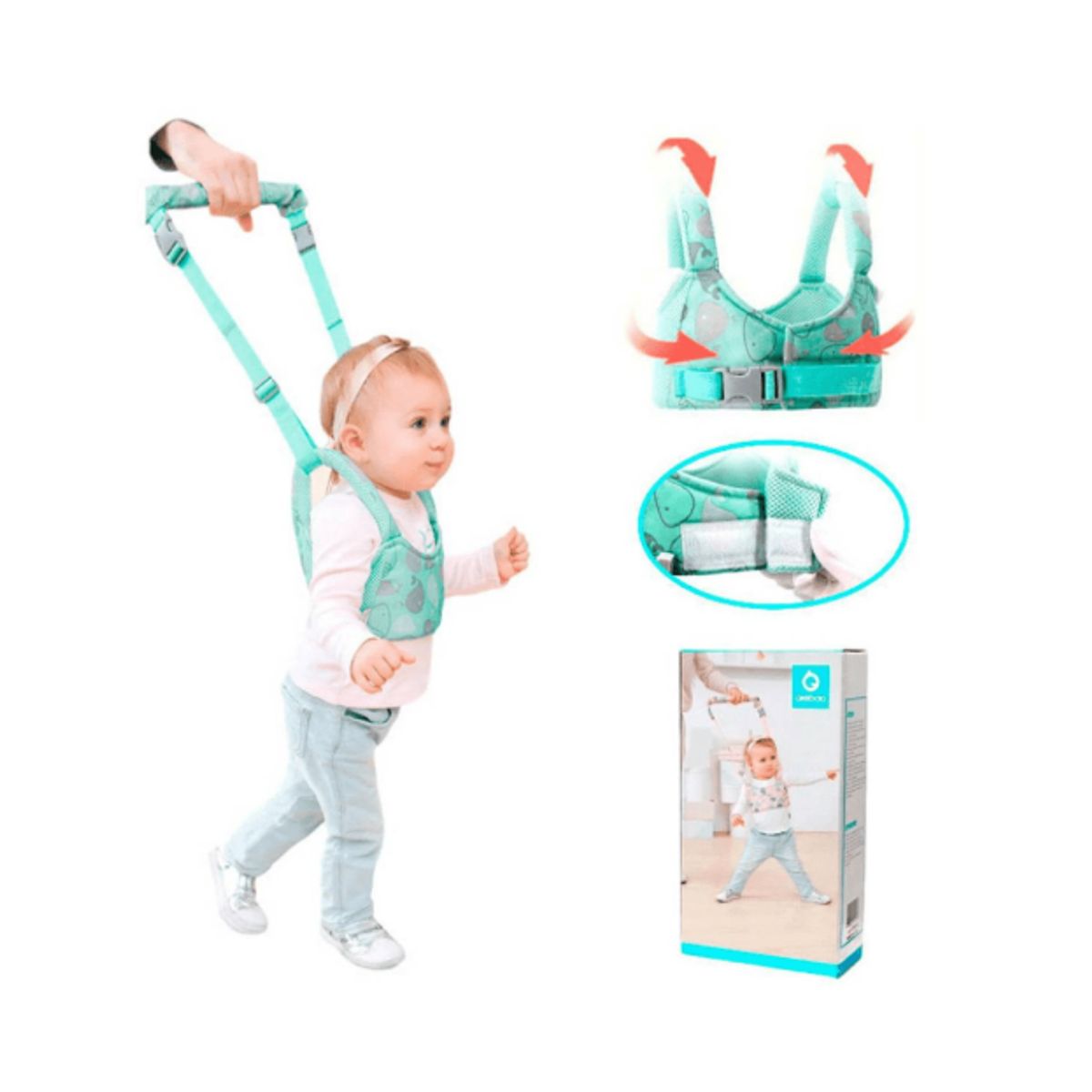 GENERICO - Arnes Para Bebes Primeros Pasos Color Azul
