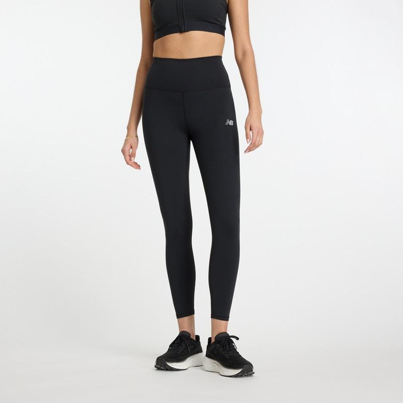 NEW BALANCE - Calza Larga Running Mujer New Balance High Rise Negra