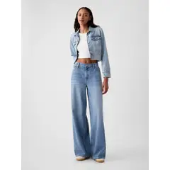 GAP - Jeans Baggy Dylan Mujer Azul