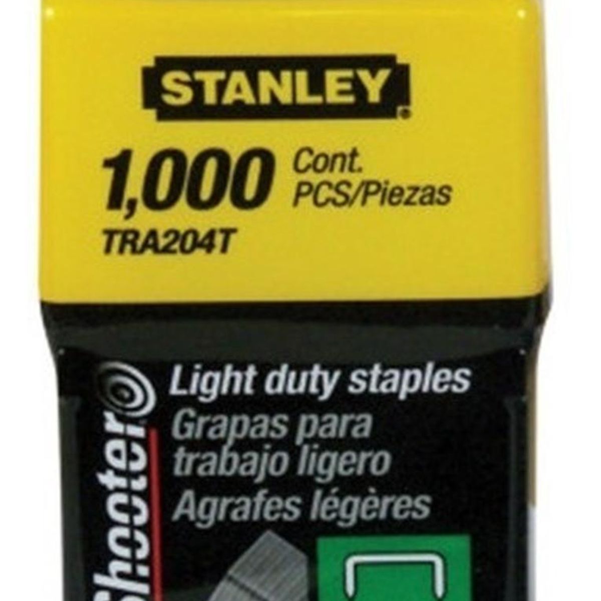 STANLEY - Set 1.000 Grapas Engrapadora Stanley 1/4 Uso Ligero