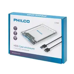 PHILCO - Cofre Disco Duro 25 USB - Negro