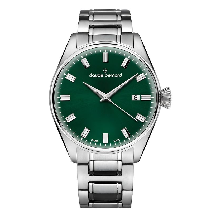 CLAUDE BERNARD - Reloj Claude Bernard Classic Acero Esfera Verde Hombre