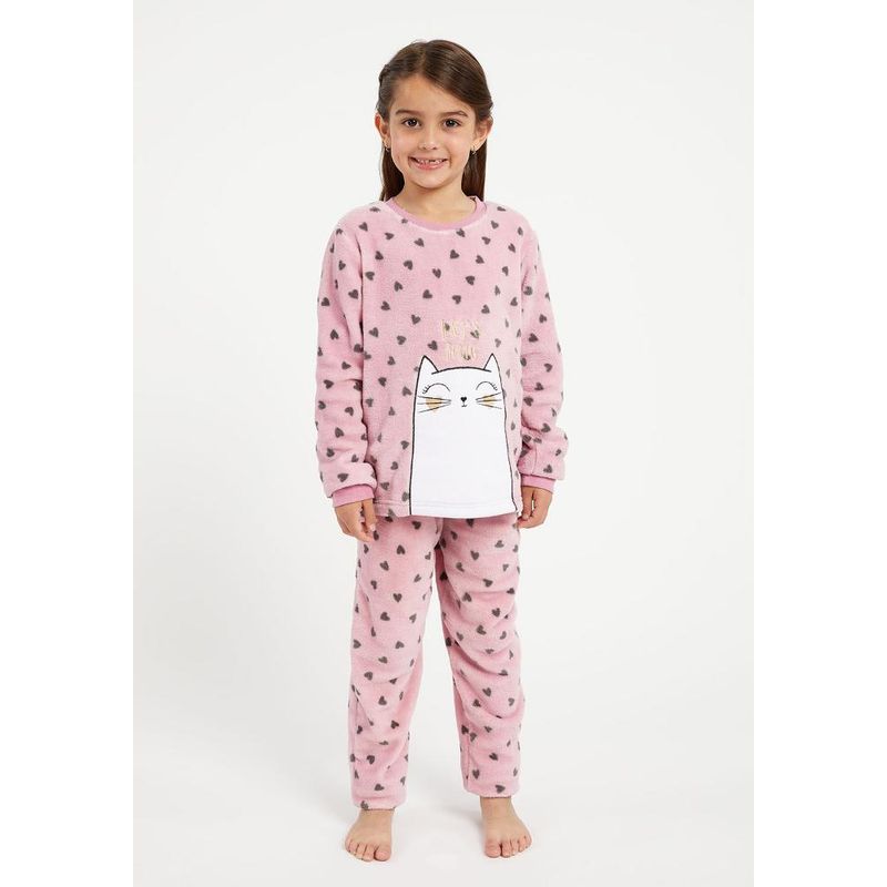 KAYSER - Pijama Niña Polar 631581M Kayser - Rosa