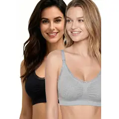 KAYSER - PACK 2X SostenMaternal Microfibra P250.5601-NEG1