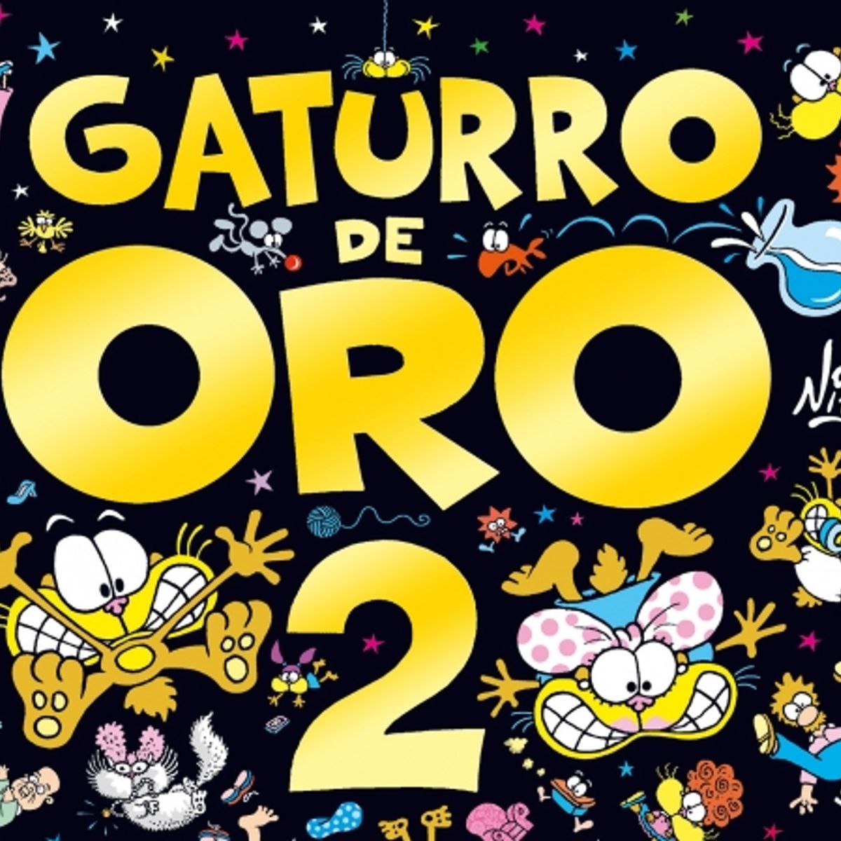 SUDAMERICA - Libro Gaturro de oro 2 - Nik