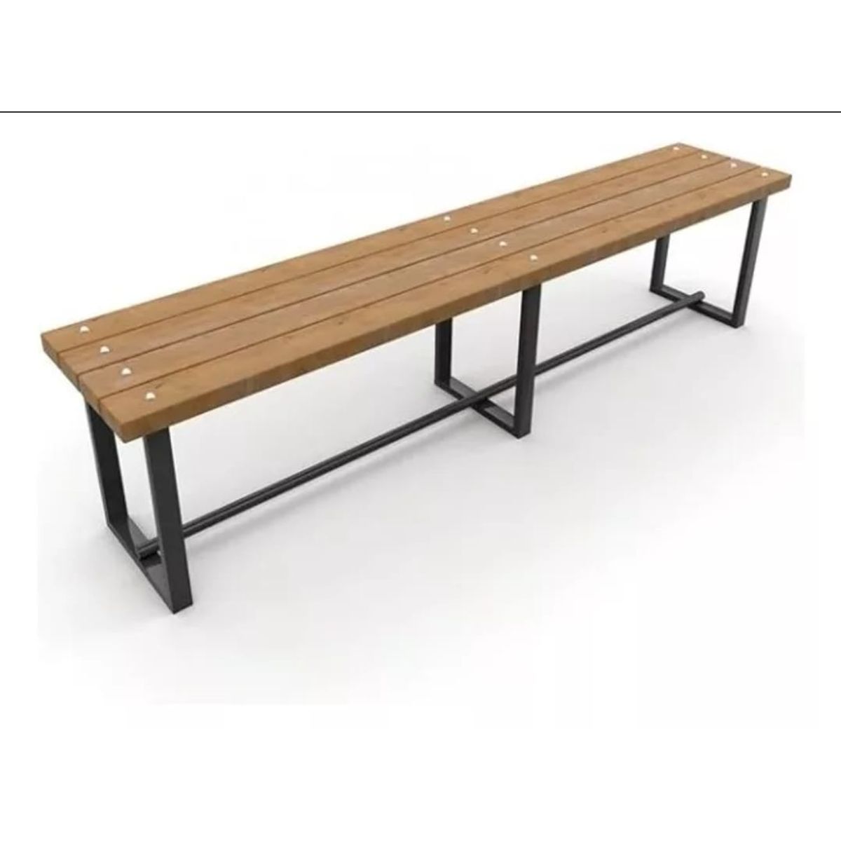 GENERICO - Banca Escaño Metal Madera