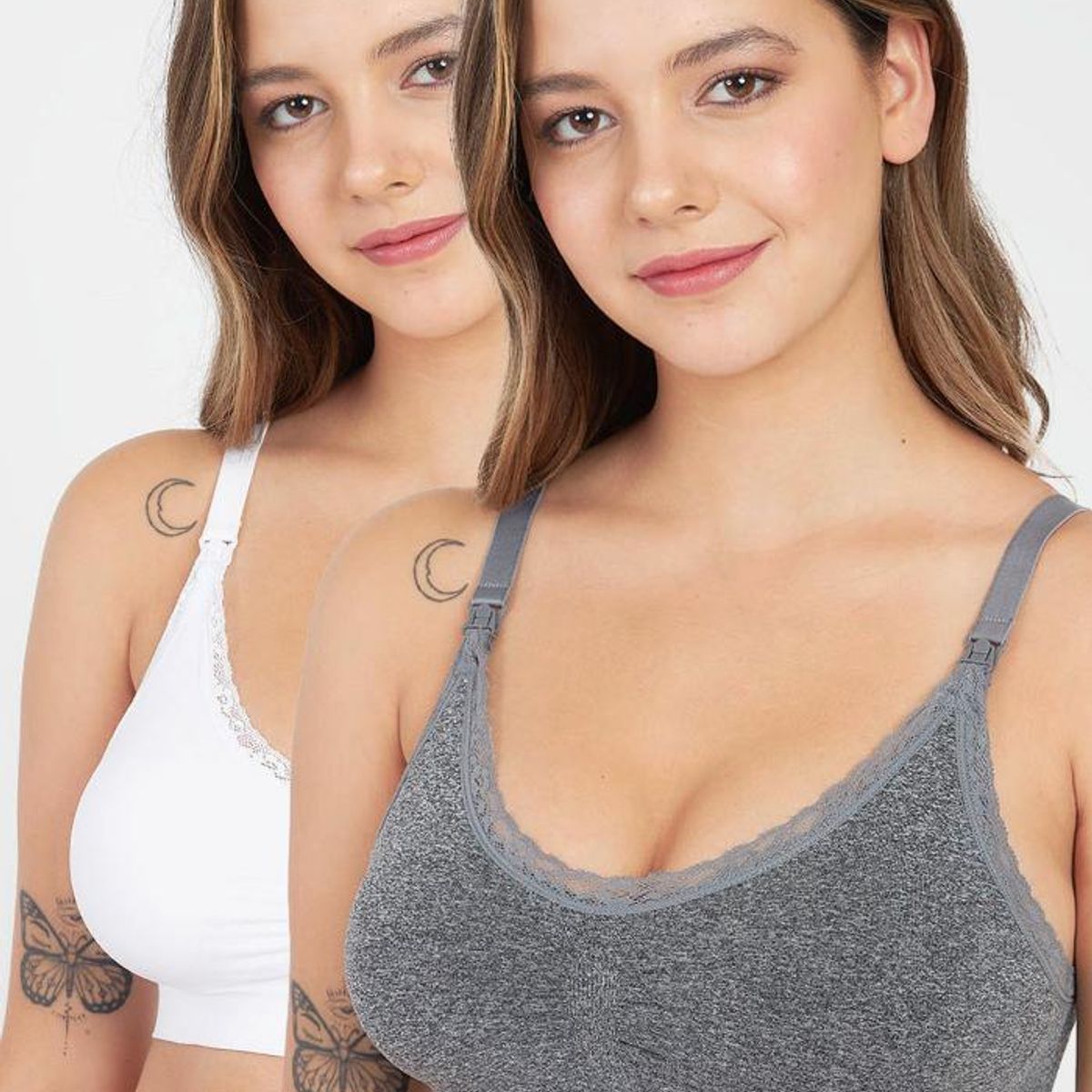 KAYSER - PACK 2X  SostenMaternal  Microfibra P2505601-BLA1 Kayser - Blanco