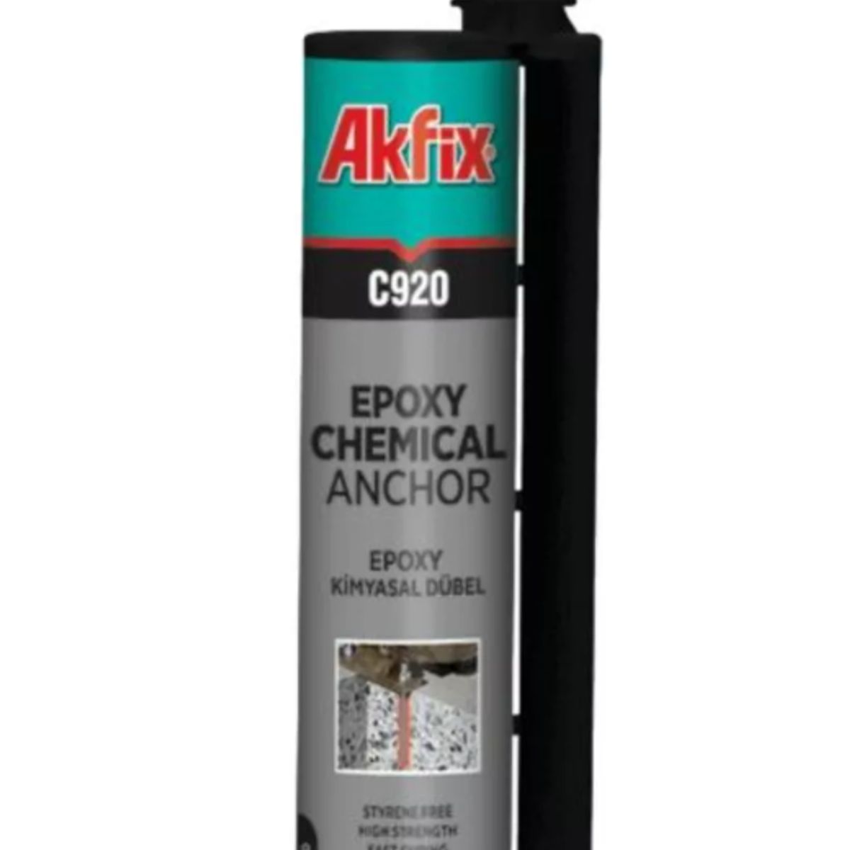 AKFIX - Anchorfix Adhesivo Anclaje Químico 300 Ml. Akfix C920