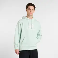 NEW BALANCE - Polerón Hombre Essentials French Verde