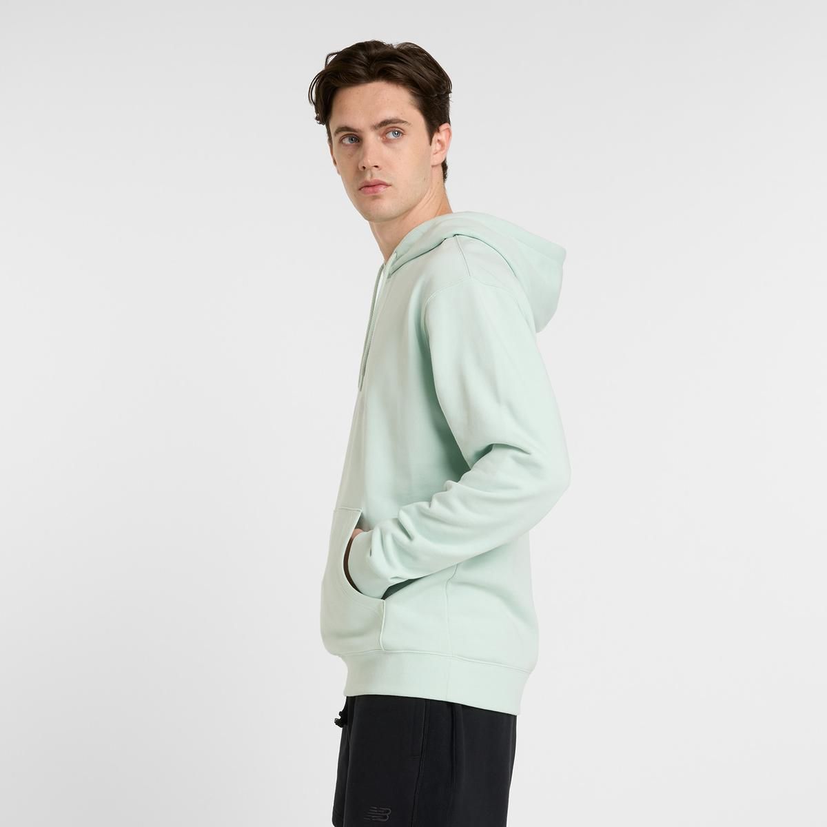 NEW BALANCE - Polerón Hombre New Balance Essentials French Verde