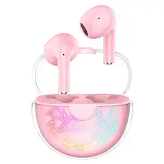 ONIKUMA - Audifono Bluetooth T35 Rosado