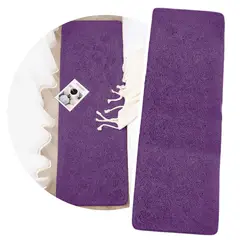 GENERICO - Alfombra Peluds - Bajada de Cama - Pasilleras 50x150cm Violeta