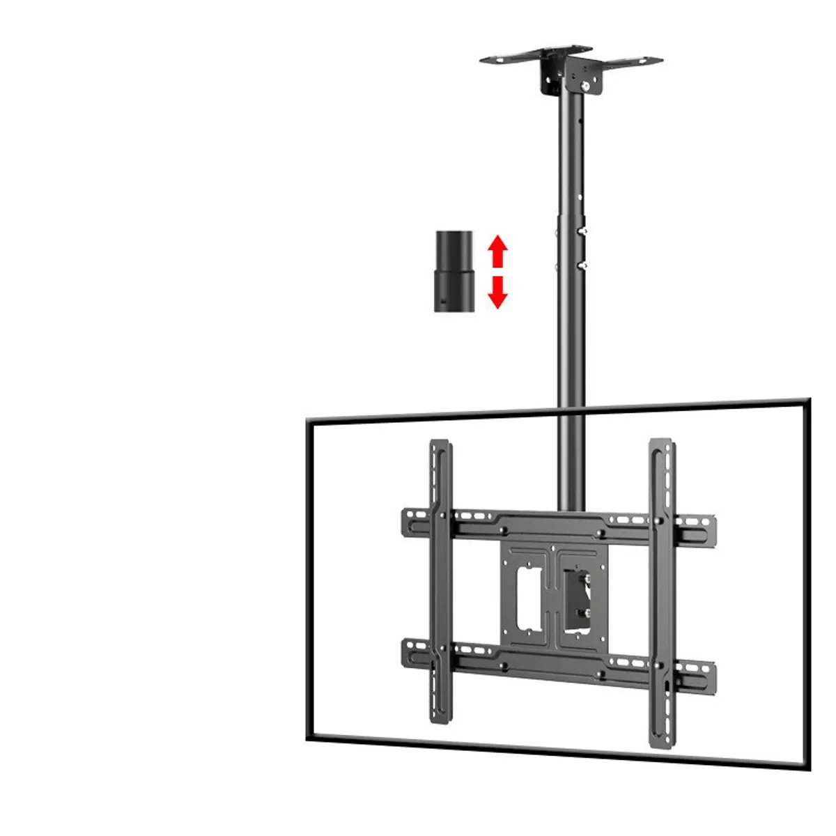 GENERICO - Soporte Tv Techo Pared 180 Grados  Ajustable °32 a °75