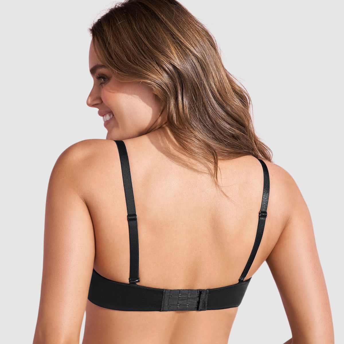 LEONISA - Brasieres 011841 Realce Alto Negro