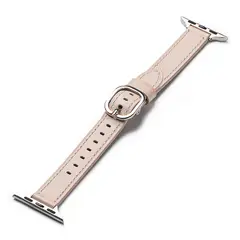 GENERICO - Correa Ringke Para Apple Watch 38 40 41 42mm Cuero Rosa Palo