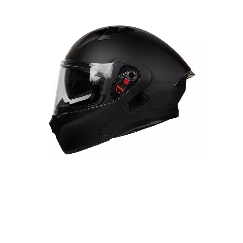 GENERICO - Casco moto Ich 3120 abatible con sun visor certificación DOT talla M